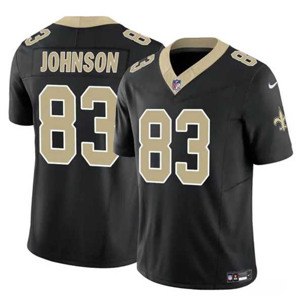 Men & Women & Youth New Orleans Saints #83 Juwan Johnson Black 2023 F.U.S.E. Vapor Untouchable Limited Jersey->new orleans saints->NFL Jersey